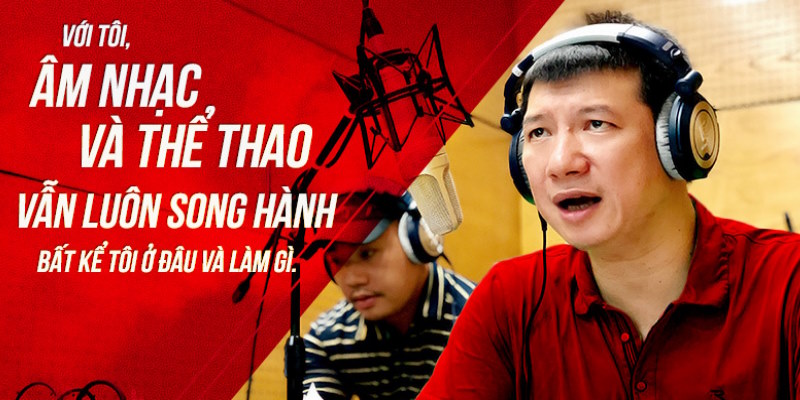 BLV Quang Huy đam mê với âm nhạc