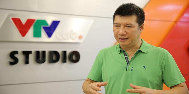 BLV Quang Huy làm việc tại VTV