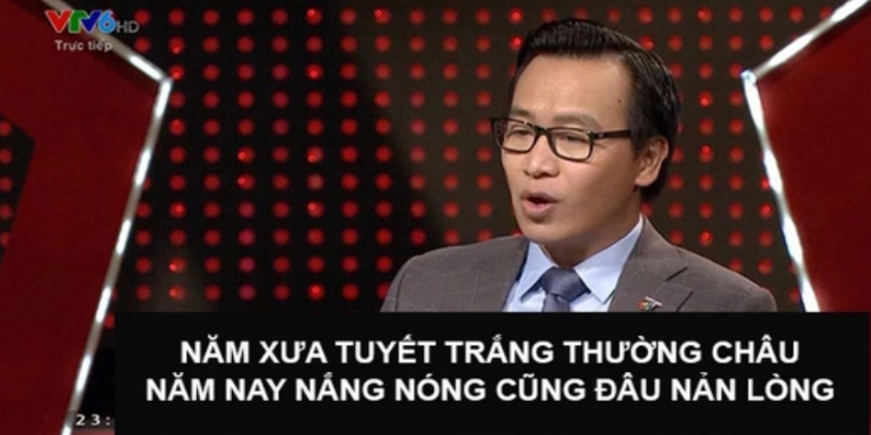 Câu thơ hay của BLV Tạ Biên Cương khi tường thuật trực tiếp Việt Nam thi đấu